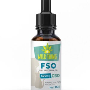 Wild Thing Pets Full Spectrum Oil 500mg Bottle