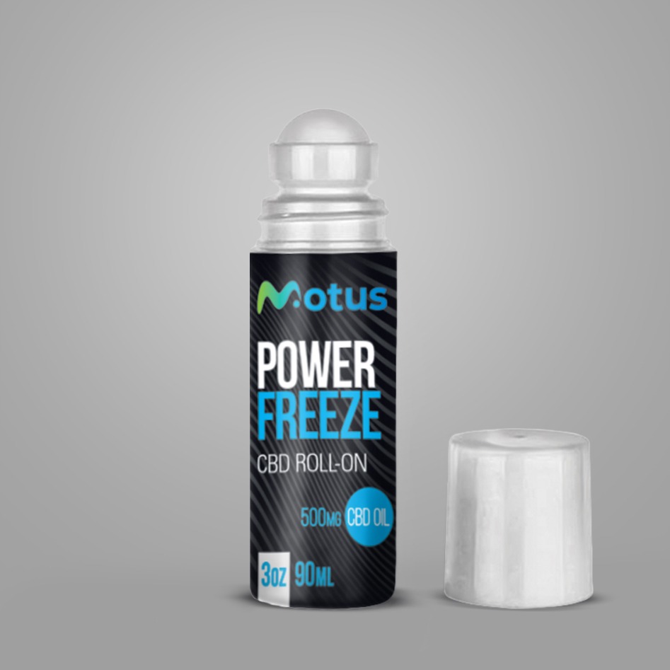 Motus Active Power Freeze CBD Roll On 