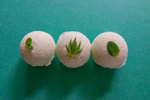 CBD bath bombs