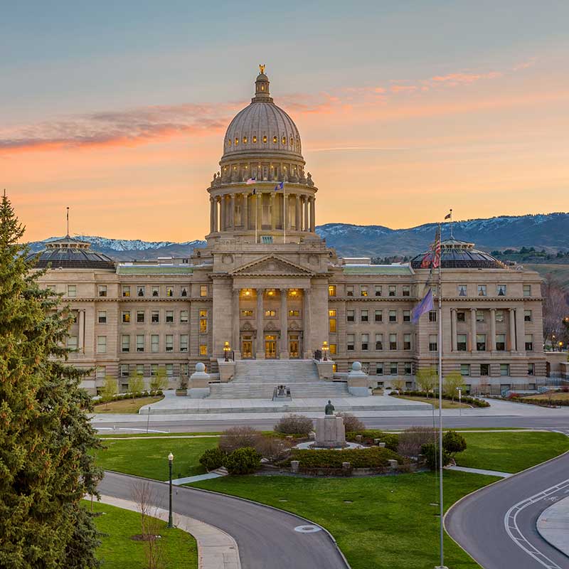 Buy CBD Boise Capitol Building