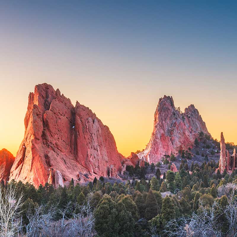 Colorado Springs Garden Of The Gods