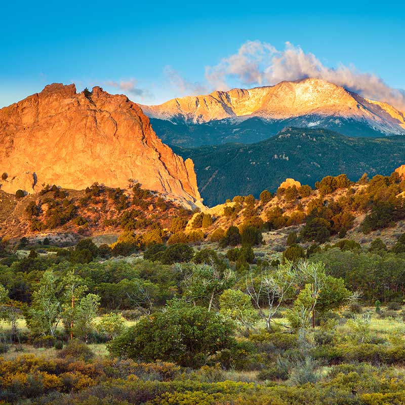 Colorado Springs Mountains