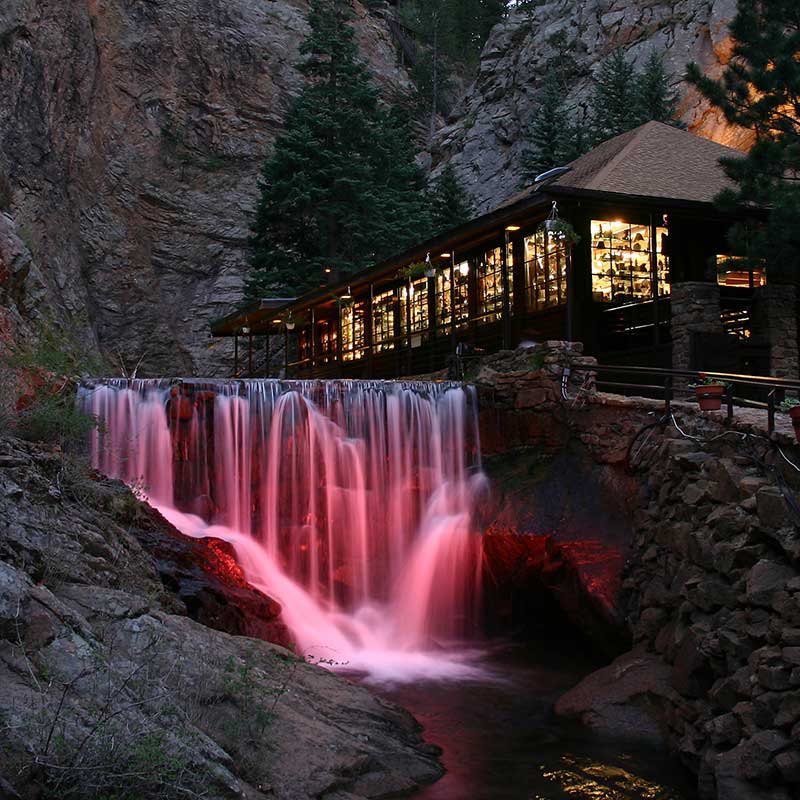 Colorado Springs Waterfall