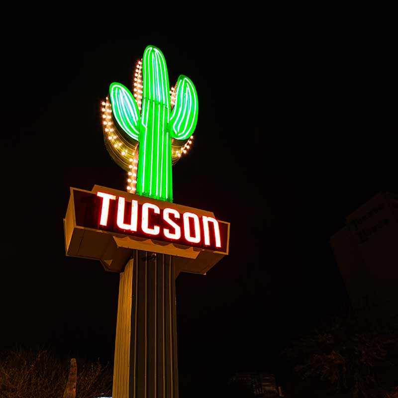 Buy CBD Tucson Cactus Sign