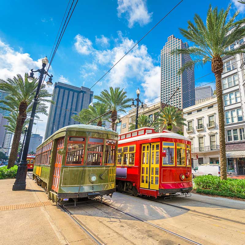 Buy CBD New Orleans Street Cars