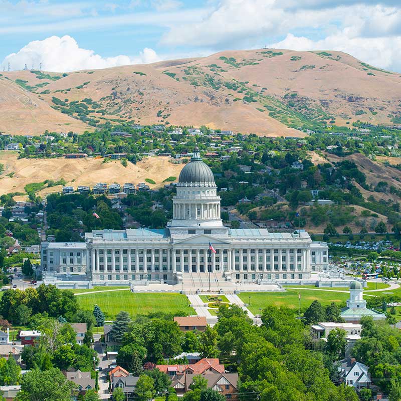 Buy CBD Salt Lake City Capitol Building