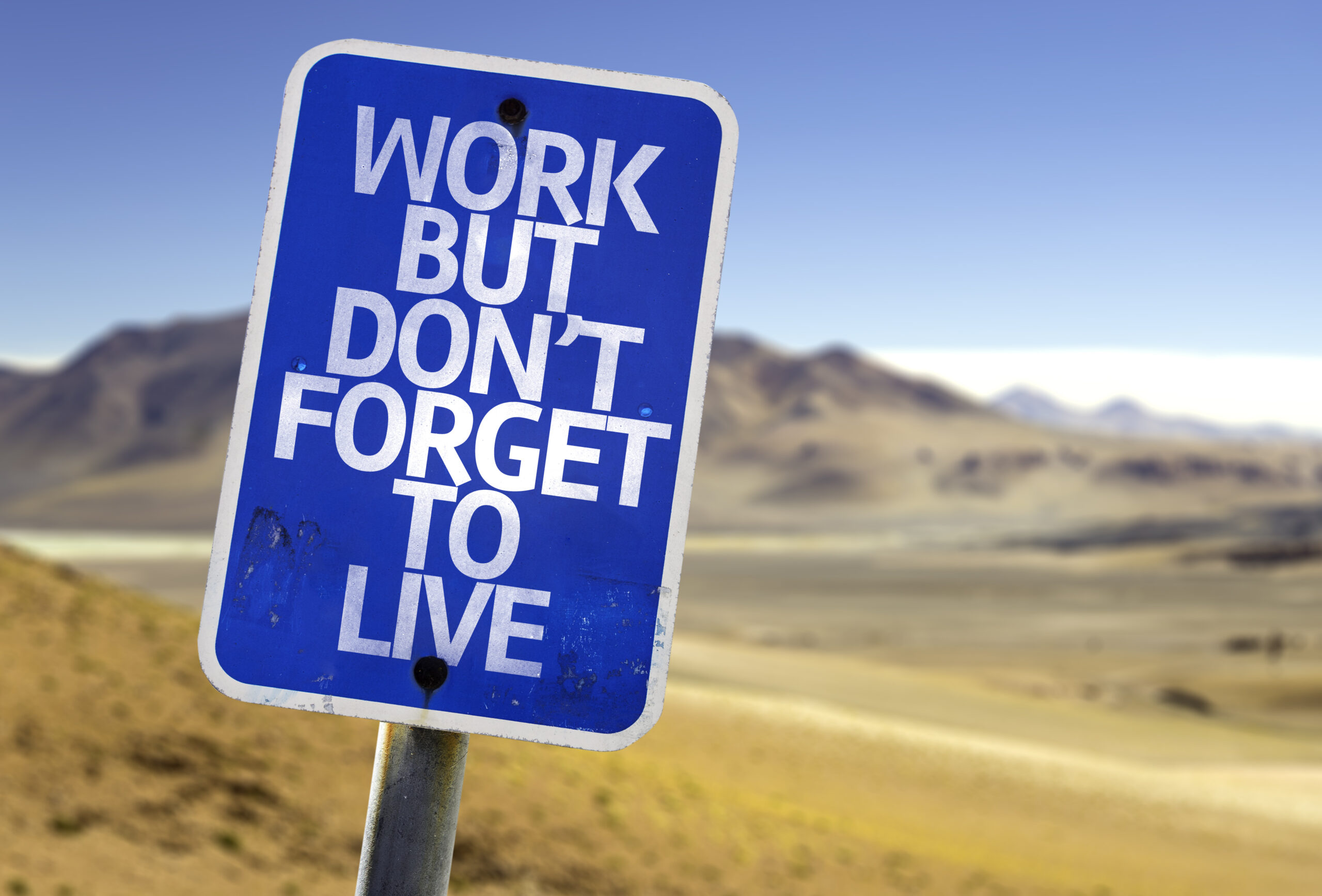Work But Don't Forget To Live