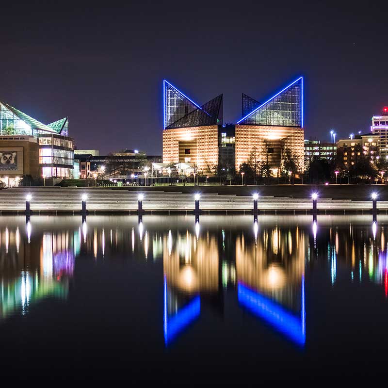 Buy CBD Chattanooga Downtown At Night