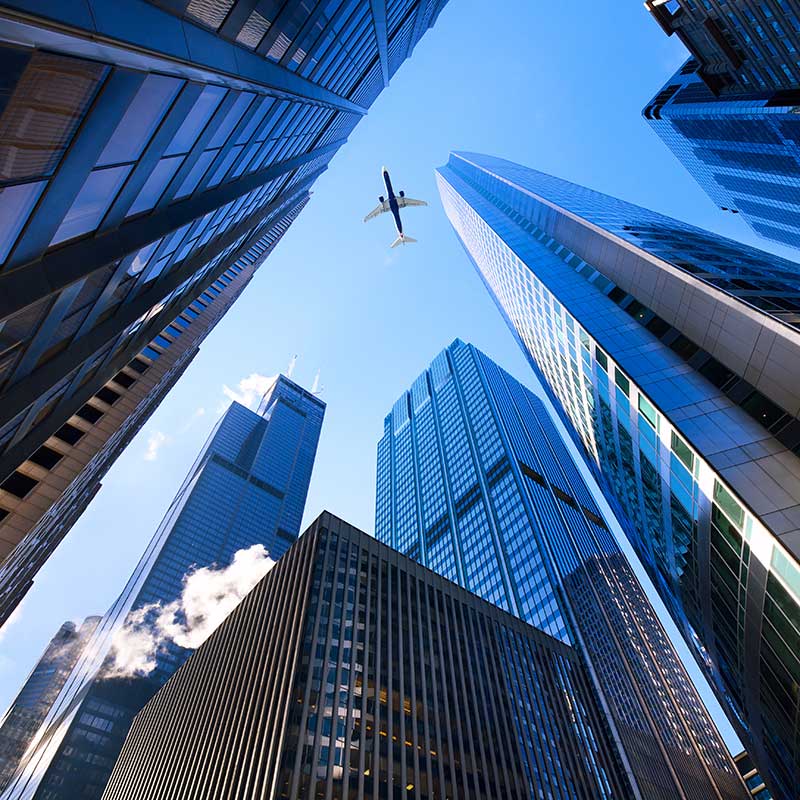 Buy CBD Chicago Downtown Skyscrapers