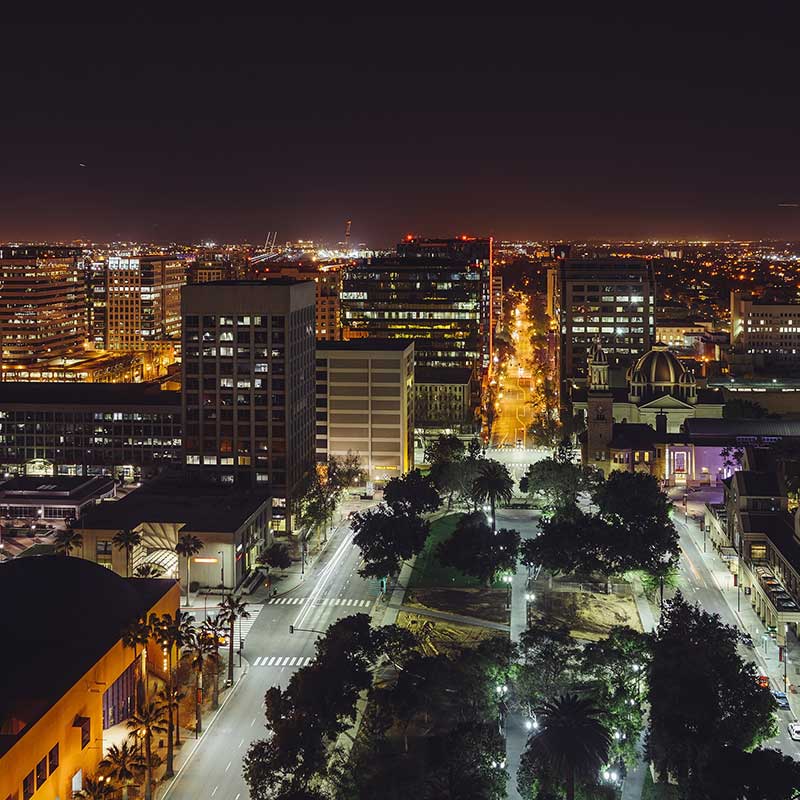 Buy CBD San Jose City At Night