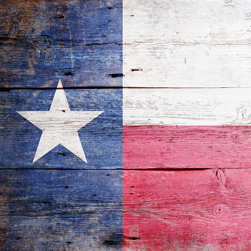 Buy CBD In Texas Flag
