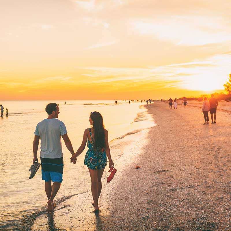 Buy CBD Florida Beach Couple