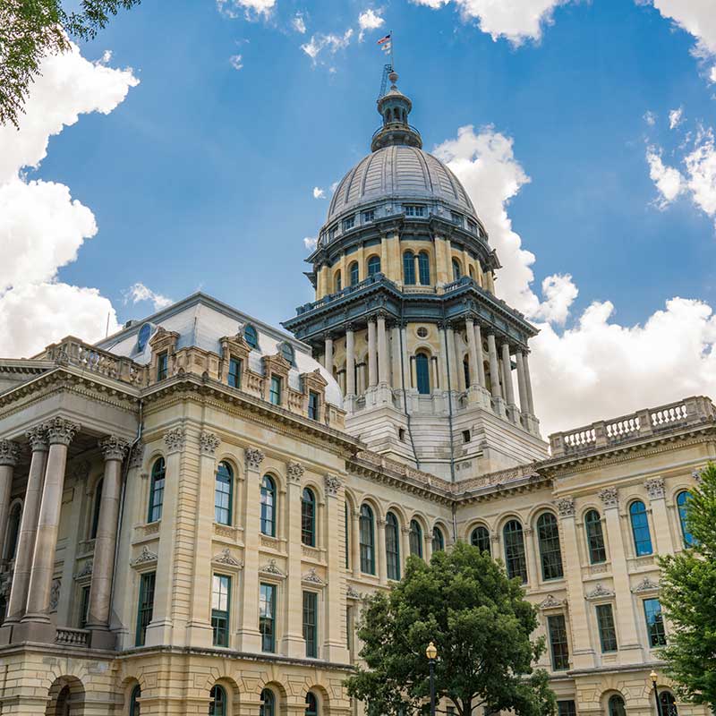 Buy CBD Illinois State Capitol Building